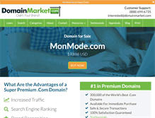 Tablet Screenshot of monmode.com